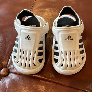 Adidas foam full closure sandals or water shoes